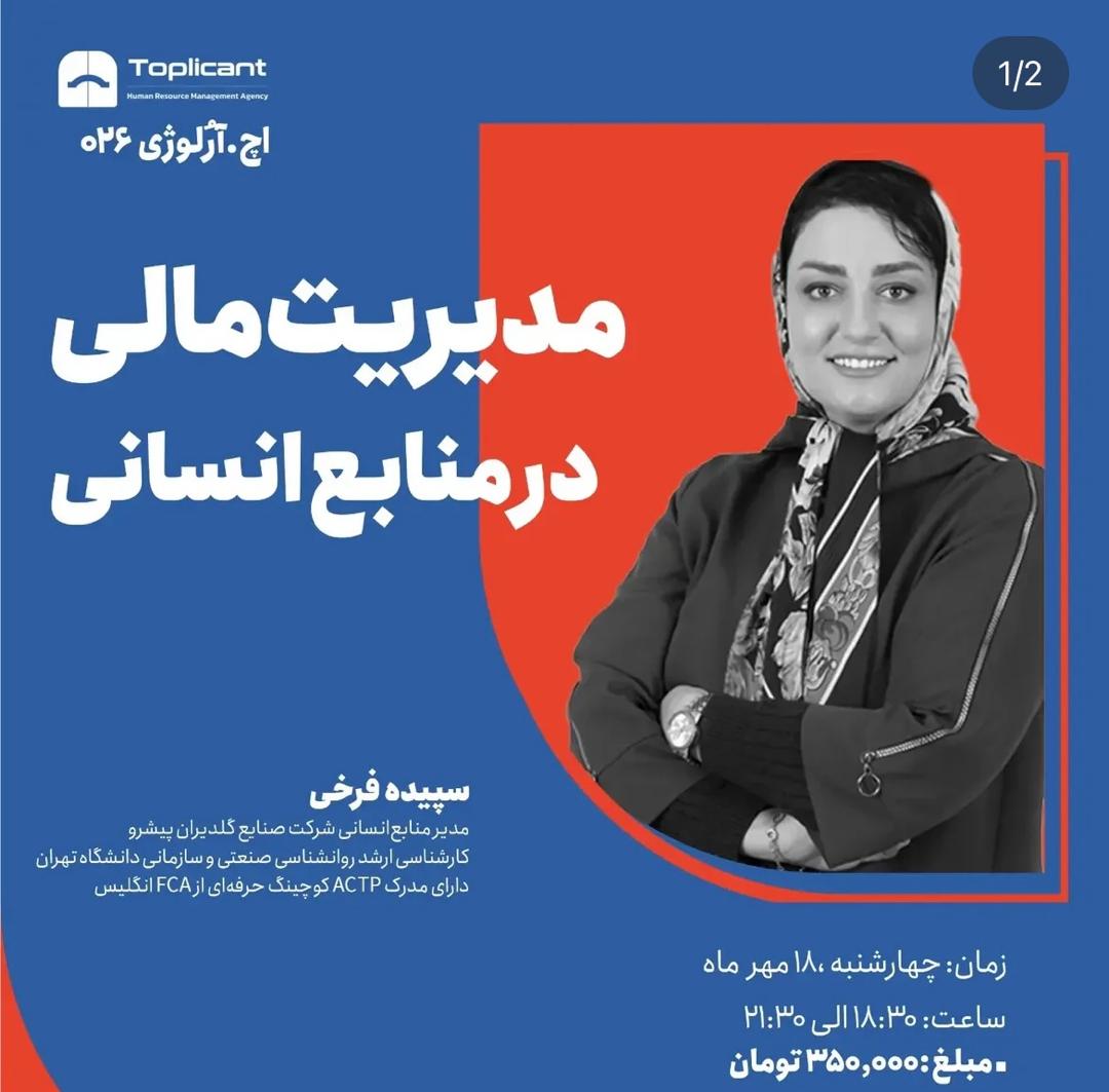 مدیریت مالی در منابع انسانی FINANCIAL MANAGMENT HR